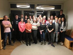 Jugendteam-Gruppenfoto Dezember 2018